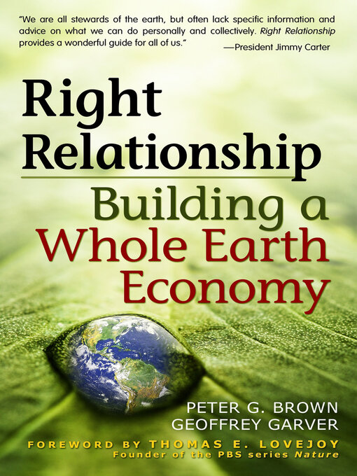 Title details for Right Relationship by Peter G. Brown - Available